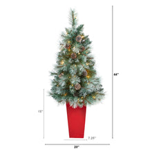 Load image into Gallery viewer, 44&#39; Frosted Tip British Columbia Mountain Pine Artificial Christmas Tree
