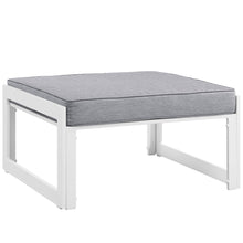 Load image into Gallery viewer, Fortuna Outdoor Patio Ottoman by Modway
