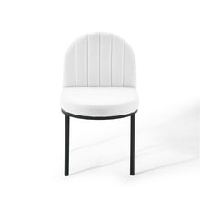 Load image into Gallery viewer, Isla Channel Tufted Upholstered Fabric Dining Side Chair by Modway
