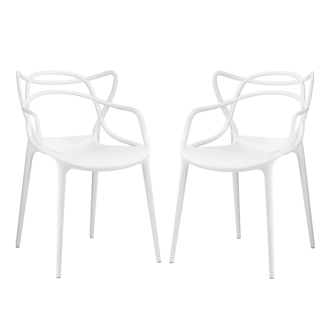 Entangled Dining Set Set of 2 by Modway