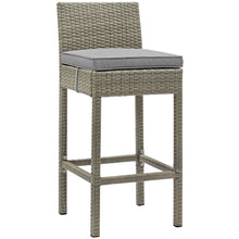 Load image into Gallery viewer, Conduit Outdoor Patio Wicker Rattan Bar Stool Set of 2 by Modway
