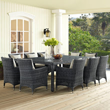 Load image into Gallery viewer, Summon 90&quot; Outdoor Patio Dining Table by Modway
