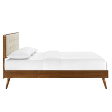 Load image into Gallery viewer, Bridgette Wood Full Platform Bed With Splayed Legs by Modway
