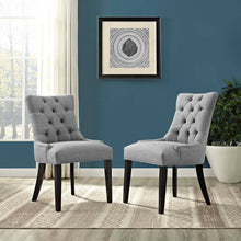 Load image into Gallery viewer, Regent Fabric Dining Side Chair Set of 2 by Modway
