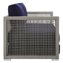 Load image into Gallery viewer, Aura 3 Piece Outdoor Patio Wicker Rattan Set by Modway
