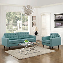 Load image into Gallery viewer, Empress Armchair and Sofa Set of 2 by Modway
