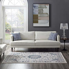 Load image into Gallery viewer, Lilja Distressed Vintage Medallion 5x8 Area Rug by Modway
