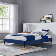 Load image into Gallery viewer, Harlow Performance Velvet Full Platform Bed Frame by Modway
