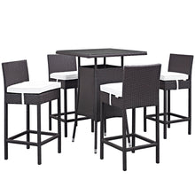 Load image into Gallery viewer, Convene 5 Piece Outdoor Patio Pub Set by Modway
