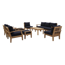 Load image into Gallery viewer, Marina 10 Piece Outdoor Patio Teak Set by Modway
