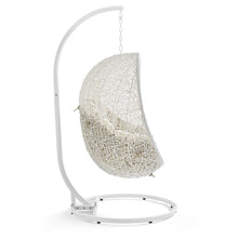 Load image into Gallery viewer, Hide Outdoor Patio Sunbrella¨ Swing Chair With Stand by Modway
