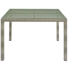 Load image into Gallery viewer, Conduit 47&quot; Square Outdoor Patio Wicker Rattan Table by Modway
