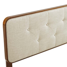 Load image into Gallery viewer, Collins Tufted Fabric and Wood Full Headboard by Modway
