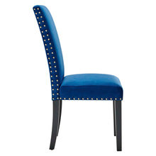 Load image into Gallery viewer, Parcel Performance Velvet Dining Side Chairs Set of 2 by Modway
