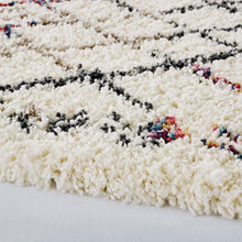 Load image into Gallery viewer, Skadi Rainbow Diamond Shag Area Rug in Multicolor
