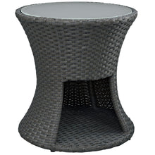 Load image into Gallery viewer, Sojourn Round Outdoor Patio Side Table by Modway
