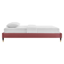 Load image into Gallery viewer, Harlow Performance Velvet King Platform Bed Frame by Modway
