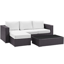 Load image into Gallery viewer, Convene 3 Piece Outdoor Patio Sofa Set by Modway
