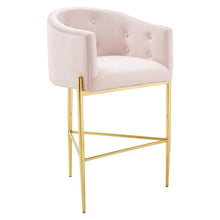 Load image into Gallery viewer, Savour Tufted Performance Velvet Bar Stool by Modway
