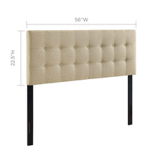 Load image into Gallery viewer, Emily Upholstered Fabric Full Headboard by Modway
