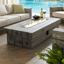 Load image into Gallery viewer, Manteo 70&quot; Rectangular Outdoor Patio Fire Pit Table by Modway
