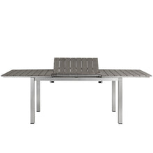 Load image into Gallery viewer, Shore Outdoor Patio Aluminum Dining Table by Modway
