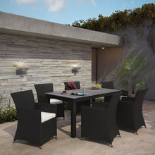 Load image into Gallery viewer, Junction 7 Piece Outdoor Patio Dining Set by Modway
