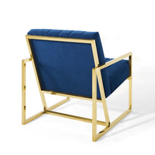 Load image into Gallery viewer, Inspire Channel Tufted Performance Velvet Armchair by Modway
