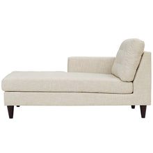 Load image into Gallery viewer, Empress Left-Arm Upholstered Fabric Chaise by Modway
