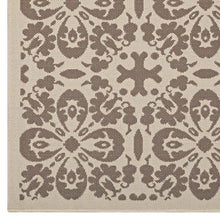 Load image into Gallery viewer, Ariana Vintage Floral Trellis Indoor and Outdoor 8x10 Area Rug by Modway
