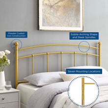 Load image into Gallery viewer, Abigail Metal King Headboard by Modway
