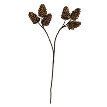 Load image into Gallery viewer, 32&quot; Pinecone Artificial Spray (Set of 6)
