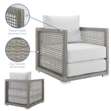 Load image into Gallery viewer, Aura Rattan Outdoor Patio Armchair by Modway
