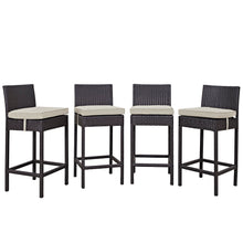 Load image into Gallery viewer, Convene 4 Piece Outdoor Patio Pub Set by Modway
