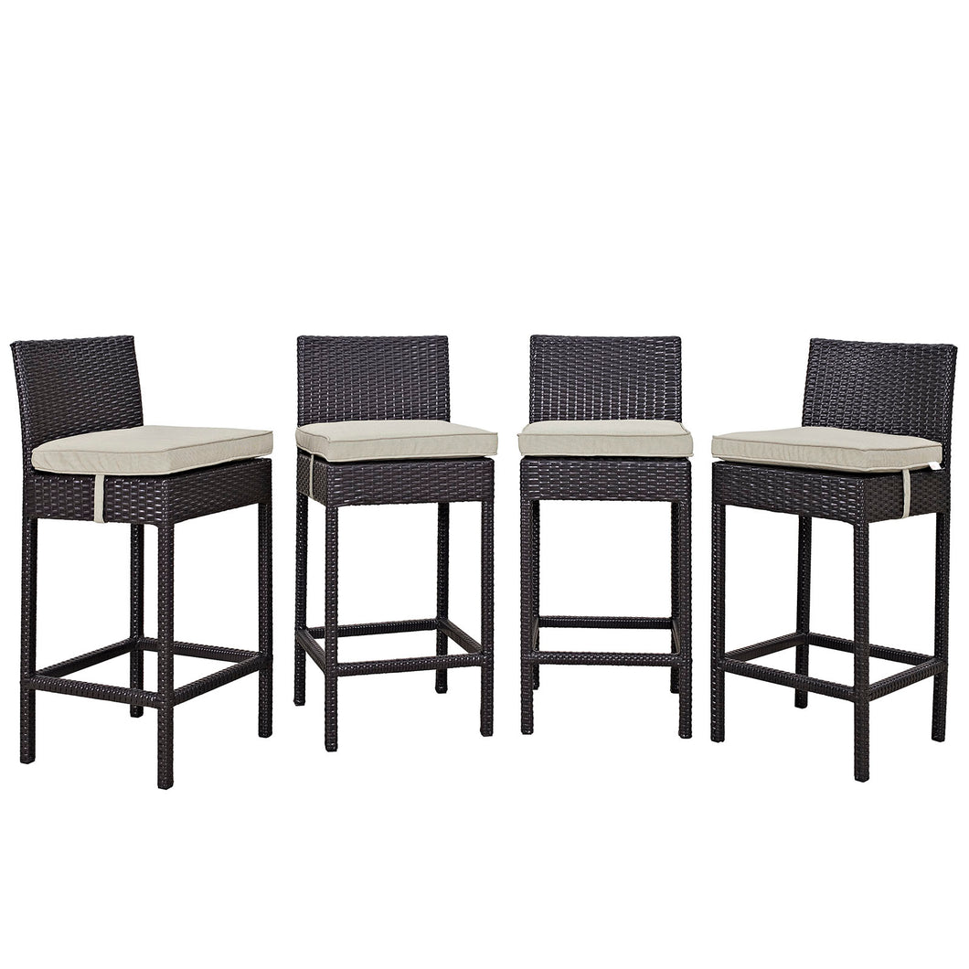 Convene 4 Piece Outdoor Patio Pub Set by Modway