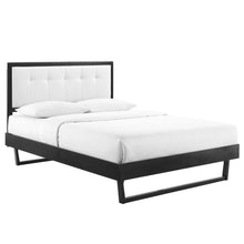 Load image into Gallery viewer, Willow Wood Full Platform Bed With Angular Frame by Modway
