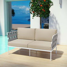 Load image into Gallery viewer, Harmony Outdoor Patio Aluminum Loveseat by Modway
