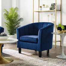 Load image into Gallery viewer, Prospect Channel Tufted Performance Velvet Armchair by Modway
