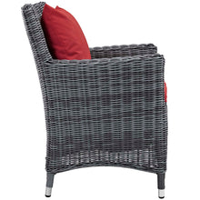 Load image into Gallery viewer, Summon 2 Piece Outdoor Patio Sunbrella¨ Dining Set by Modway
