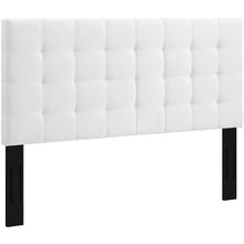Load image into Gallery viewer, Paisley Tufted Upholstered Linen Fabric Full / Queen Headboard by Modway
