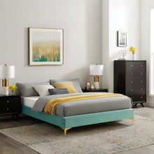 Load image into Gallery viewer, Sutton Performance Velvet King Bed Frame by Modway
