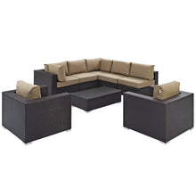 Load image into Gallery viewer, Convene 8 Piece Outdoor Patio Sectional Set by Modway
