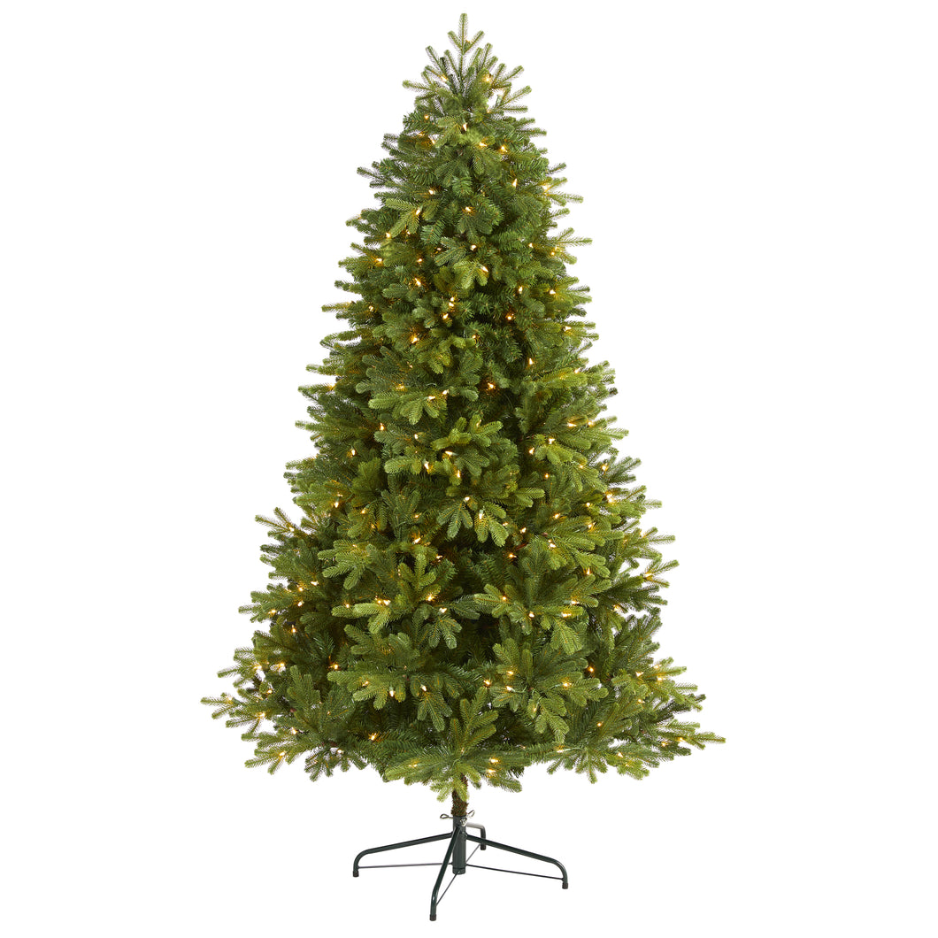 6.5' Washington Fir Artificial Christmas Tree with 400 Clear Lights