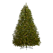 Load image into Gallery viewer, 6&#39; Cambridge Spruce Flat Back Artificial Christmas Tree

