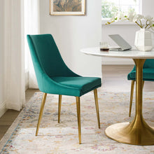 Load image into Gallery viewer, Viscount Modern Accent Performance Velvet Dining Chair by Modway
