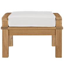 Load image into Gallery viewer, Marina Outdoor Patio Teak Ottoman by Modway
