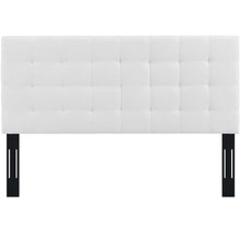 Load image into Gallery viewer, Paisley Tufted Upholstered Linen Fabric Full / Queen Headboard by Modway
