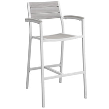 Load image into Gallery viewer, Maine Outdoor Patio Bar Stool Set of 2 by Modway
