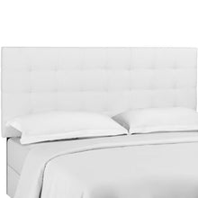 Load image into Gallery viewer, Paisley Tufted Upholstered Linen Fabric Full / Queen Headboard by Modway
