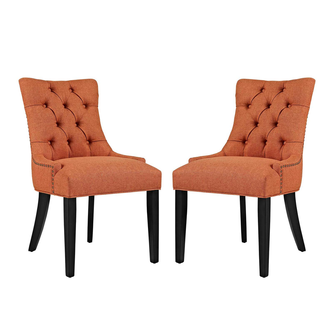 Regent Fabric Dining Side Chair Set of 2 by Modway
